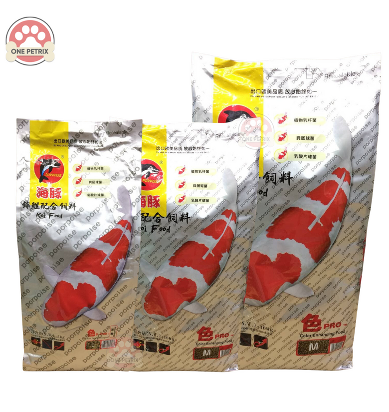 Porpoise Tournament Color Enchancer Koi Food