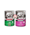 Morando Professional Wet Dog Food 400G - ( Pate' with Veal, Pate' with Lamb)