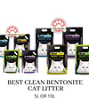 Best Clean Bentonite Toilet Cleaning Expert Cat Litter