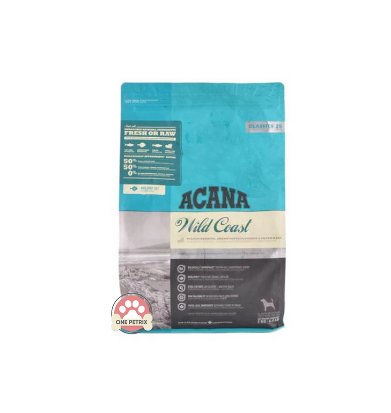 Acana Grain Free Adult Dog Food Wild Coast Classics 2KG