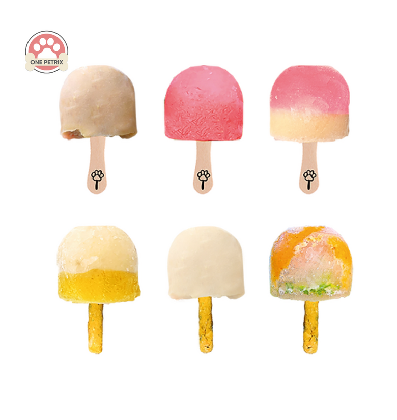 Pupsicles Assorted Pupsicles Pack with Insulation - 12pcs. Per Pack