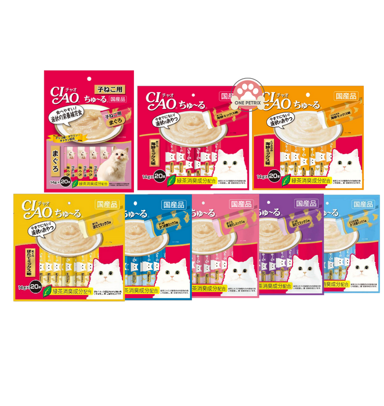 Ciao Churu Wet Cat Treats / Snacks 14G x 20