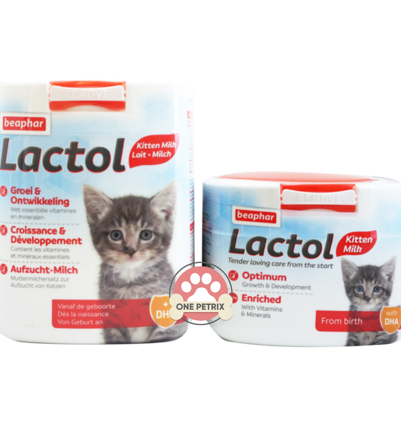 Beaphar Lactol Kitten Milk Replacement (Newborn, Weaning Kittens, Lactating, Pregnant Cats)