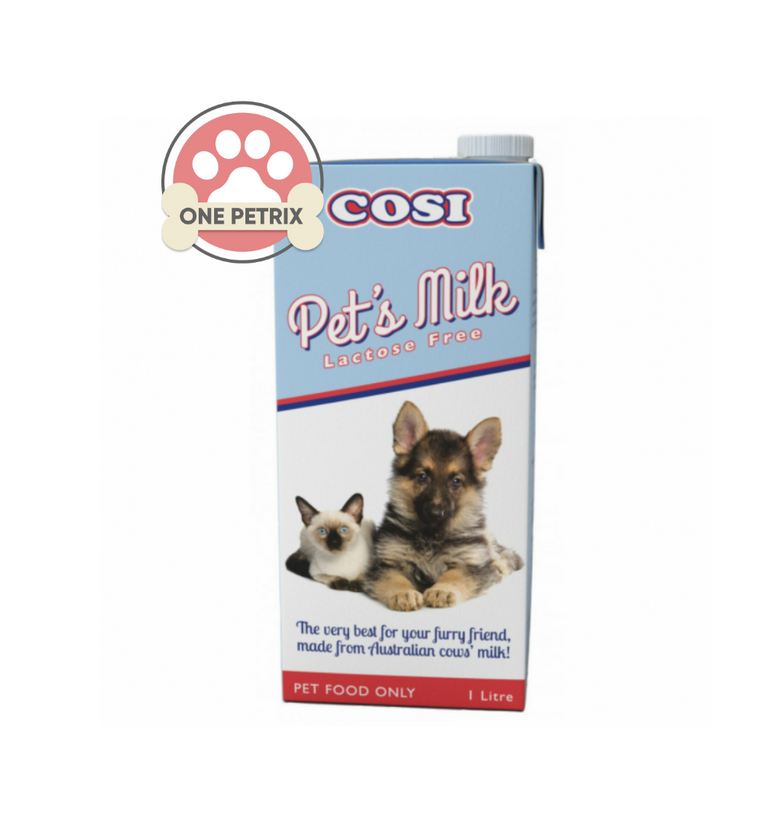 Cosi Pet's Milk Lactose Free 1Li