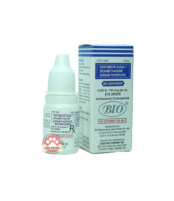 Bio-Gentadrop Antibacterial Eye Drops for Pets 10ml