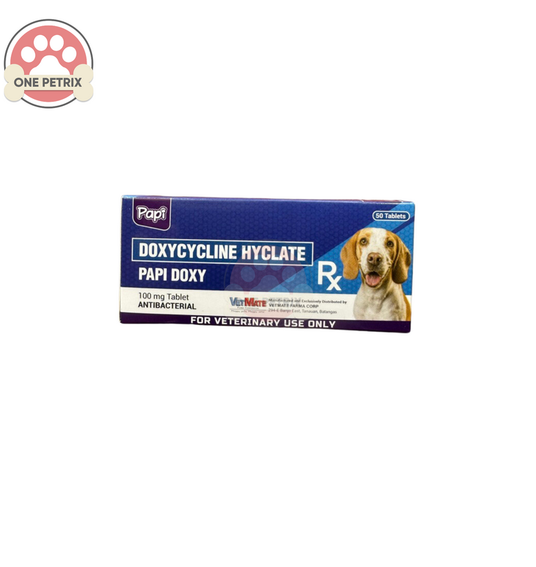 Papi Doxy Doxycycline Hyclate Antibacterial for Pets