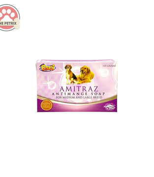 Papi Amitraz Anti - Mange Soap for Pets 115G