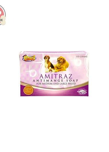 Papi Amitraz Anti - Mange Soap for Pets 115G