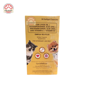 Omega Sea Plus Softgel Capsule Supplement - 30 Softgel Capsules