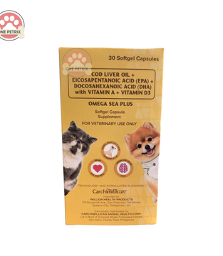 Omega Sea Plus Softgel Capsule Supplement - 30 Softgel Capsules