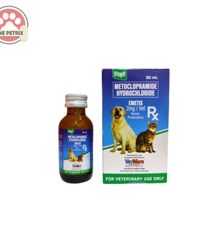 Papi Emetix For Vomiting In Dogs And Cats (Metoclopramide Hydrochloride) 30ml