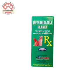 Papi Flavet Metronidazole - Antiprotozoal / Amoebicide for Cats and Dogs 60mL