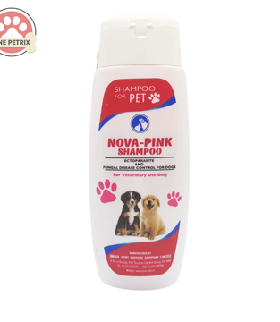 Nova Pink Medicated Shampoo for Pets 150ML