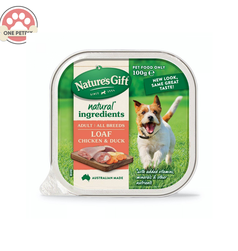 Nature's Gift Gourmet Wet Dog Food Loaf Style 100G