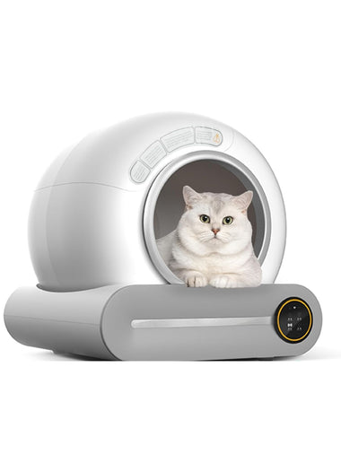 Tuya Automatic Smart Cat Litter Box with Deodorizer 65 Liters (APP Control) High Quality