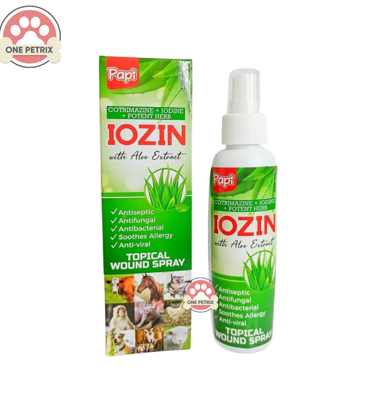 Iozin wound spray best sale