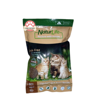 Naturlife Adult Grain Free Recipe Cat Food (Chicken and Tuna) - 1KG