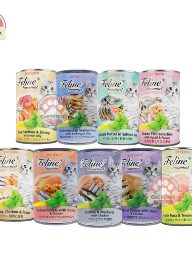 Feline Gourmet Wet Cat Food in Can 400G