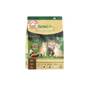 Naturlife Adult Grain Free Recipe Cat Food (Chicken and Tuna) - 6KG