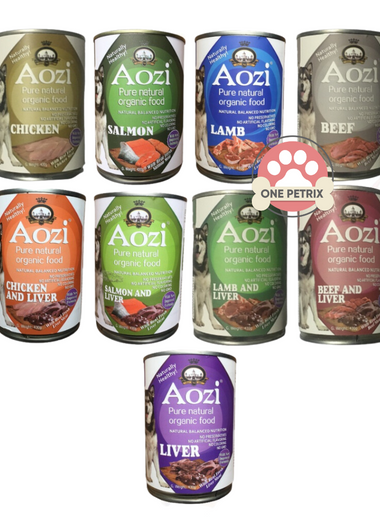 Aozi Organic Canned Wet Dog Food 430g (See item variation for exp. date | Month. Day.Year)