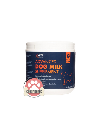 Vets Choice Advanced Dog Milk Supplement (Milk Replacer for Puppy and Dog) - 650g