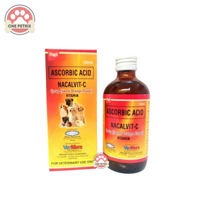 Papi Nacalvit-C 120ml Syrup (Multivitamins & Minerals) Sweet Orange Flavor