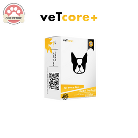 Vet Core+ Plus Herbal Anti Tick and Flea Dog Soap 120g