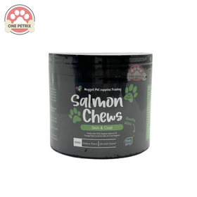 Salmon Chews Skin and Coat Supplement for Dogs (Salmon Flavor)  - 200 Chews