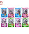 Meow Little Fat Wet Cat Food 80g x 10PCS