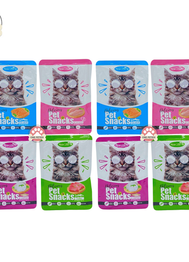 Meow Little Fat Wet Cat Food 80g