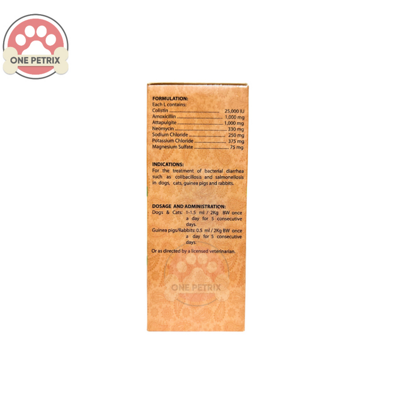 Colimoxyn Anti- Diarrhea Suspension for Pets (Raspberry Flavor) 60ml ...