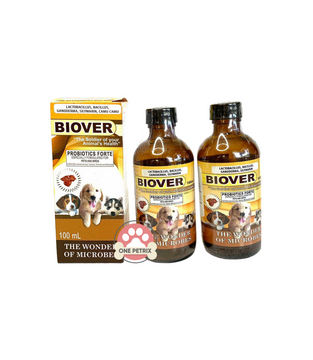 Biover Probiotics Forte Lactobacillus for Pets and Birds 100ml
