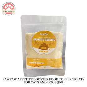 Pawpaw Appetite Booster Food Topper Treats for Cats and Dogs 50g (POUCH)