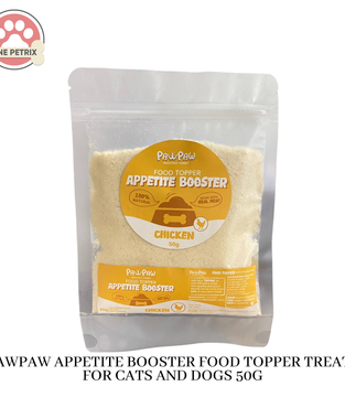 Pawpaw Appetite Booster Food Topper Treats for Cats and Dogs 50g (POUCH)