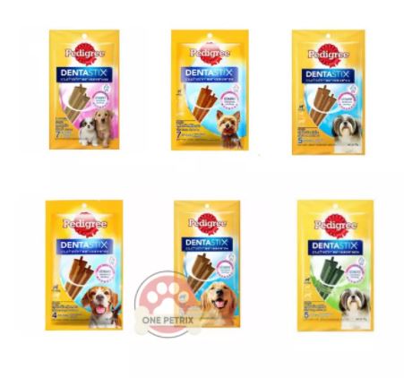 Pedigree Dentastix Dog Dental Snack (Puppy, Small, Small Green Tea, Toy, Medium, Large)