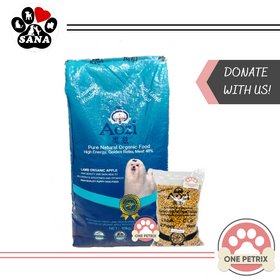 Donate to SANA - Aozi Organic Hypoallergenic Puppy Dog Food (Lamb and Apple Flavor)