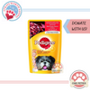 Donate to Strays Worth Saving - Pedigree Wet Dog Food Pouch 130G