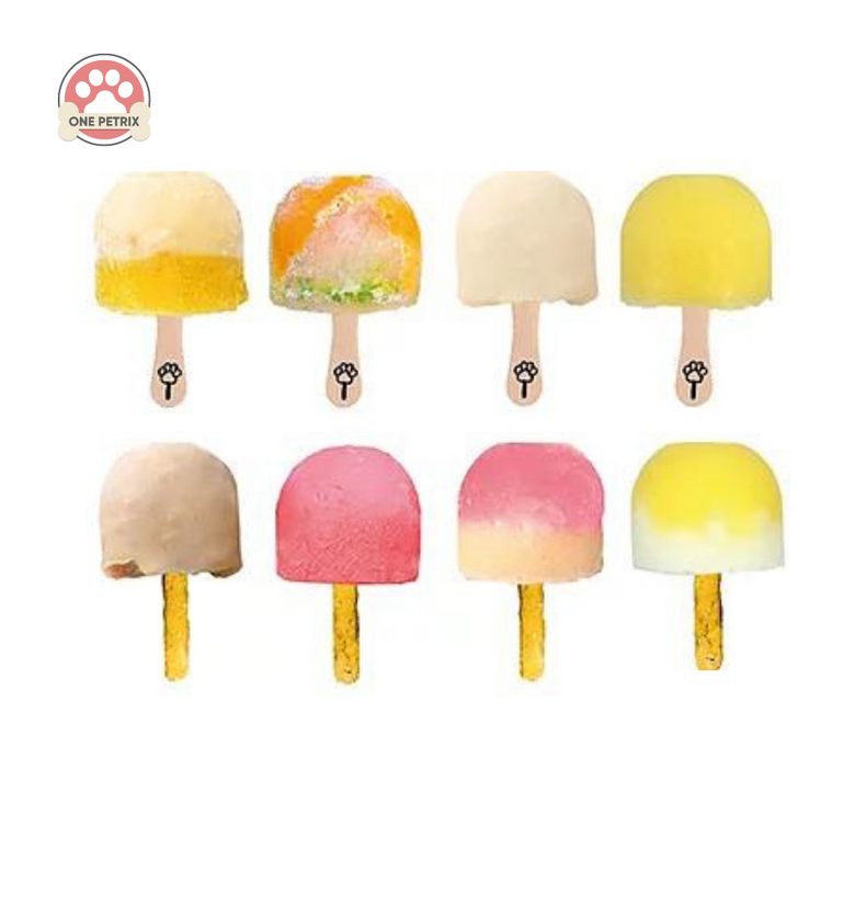 Pupsicles Summer Assorted Pupsicles Pack with Insulation - 12pcs. Per Pack