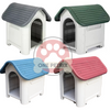 Waterproof Plastic Indoor / Outdoor Pet (Dog / Cat) House XDB403 MEDIUM - BLUE / GRAY / GREEN / RED