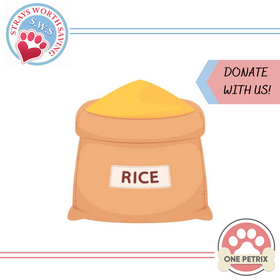 Donate to Strays Worth Saving - 1kg of Rice