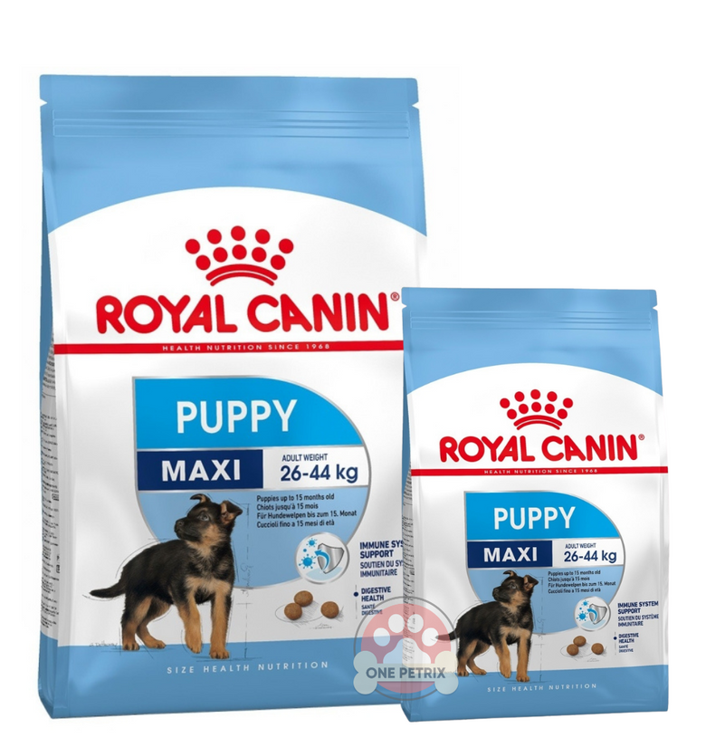 Maxi puppy dog food hot sale