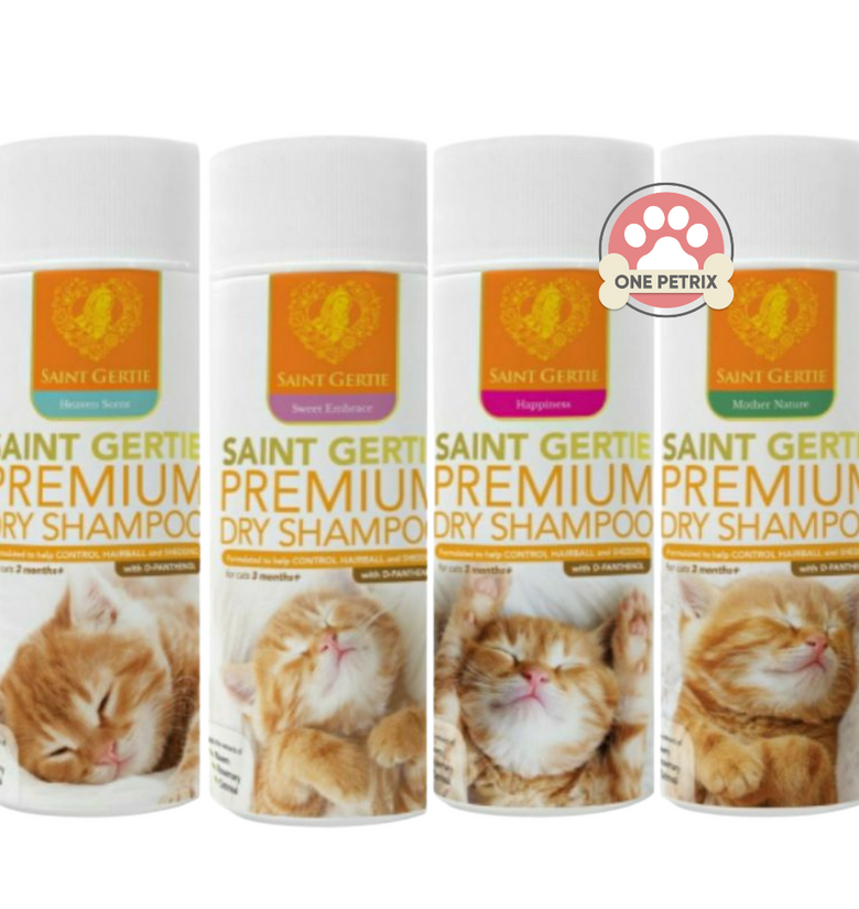 Saint Gertie Premium Cat Dry Shampoo One Petrix