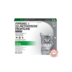 Frontline Plus for Cats Spot- on Solution for Fleas, Tick and Lice