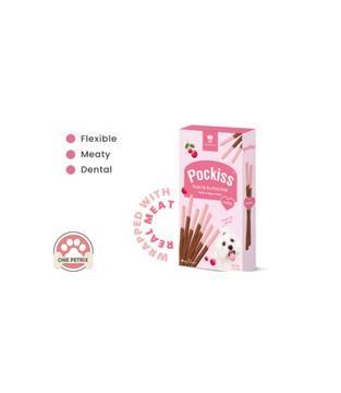 Natura Nourish Pockiss Dog Stick Treats Beef & Cranberry