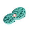 Pet Silicone Slow Feeder Bowl - Teal (Small / Large)