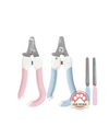 Stainless Pet Nail Clipper with Nail File