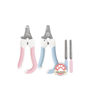 Stainless Pet Nail Clipper with Nail File