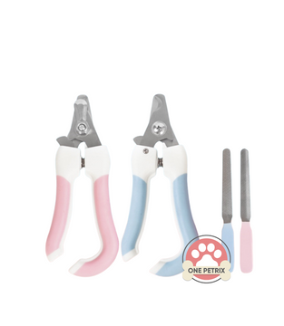 Stainless Pet Nail Clipper with Nail File