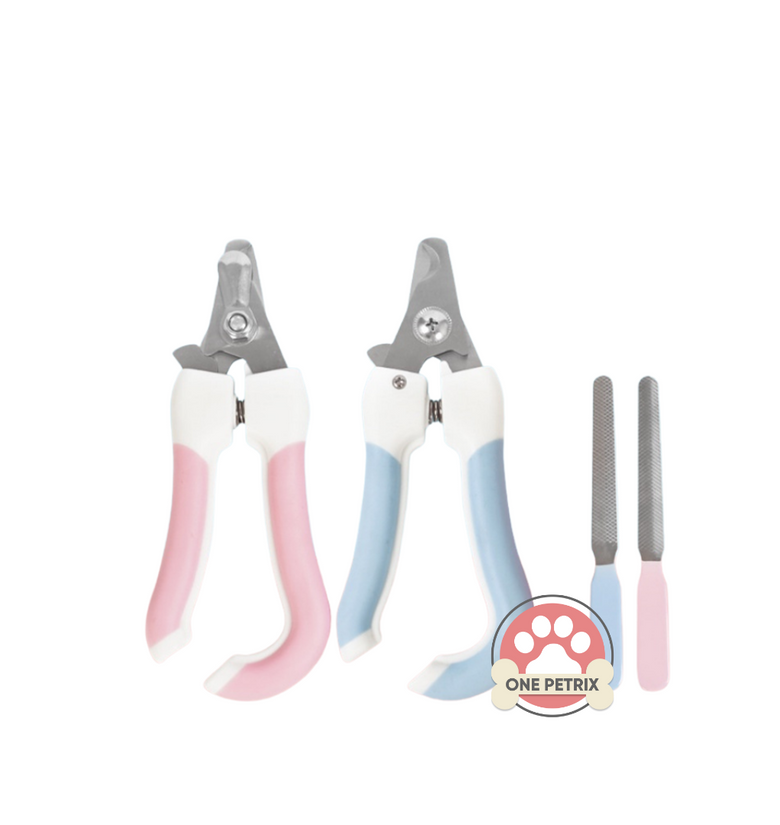 Stainless Pet Nail Clipper with Nail File