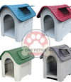 Waterproof Plastic Indoor / Outdoor Pet (Dog / Cat) House XDB419 LARGE- BLUE / GRAY / GREEN / RED